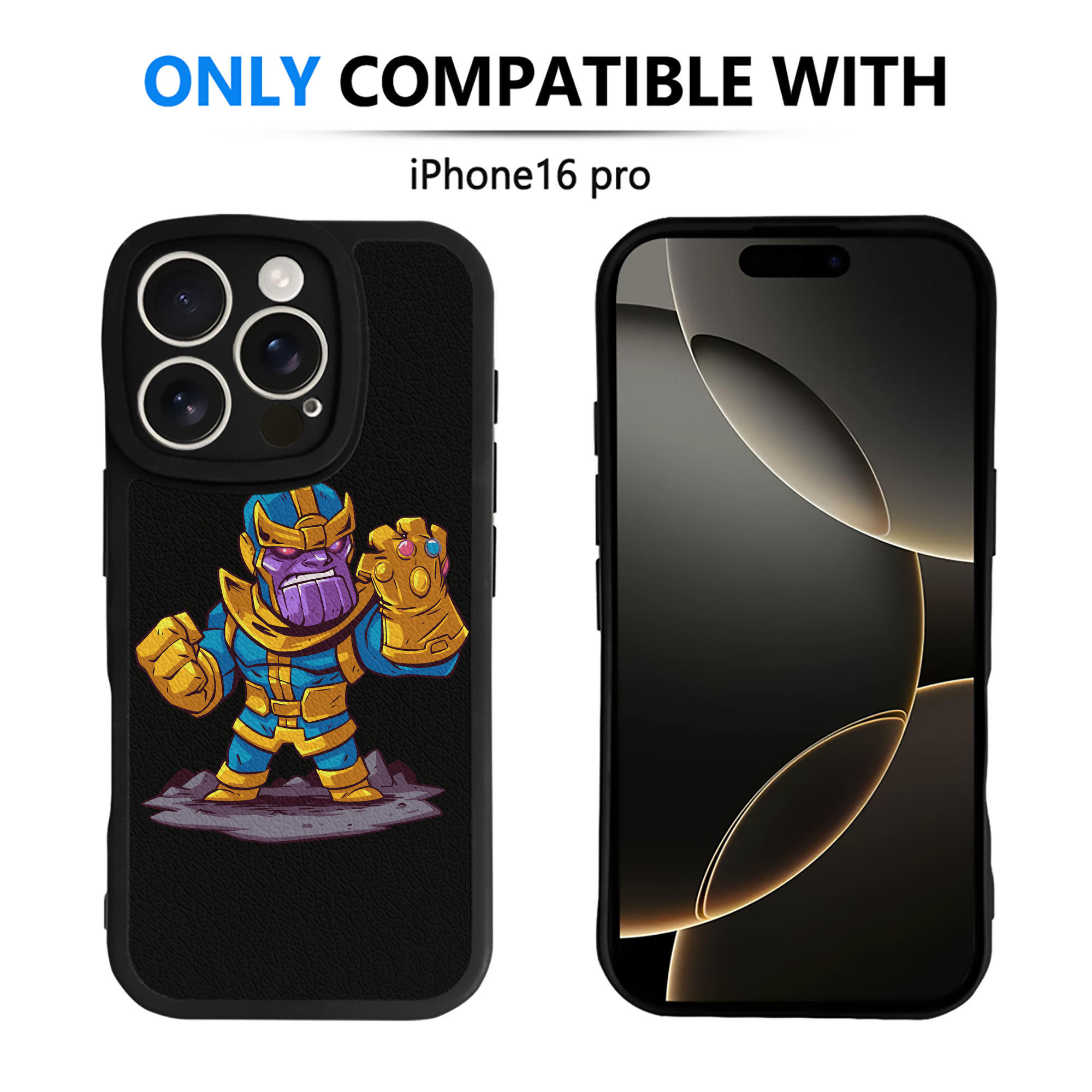 （画像用） アベンジャーズ The Avengers 【iPhone 16シリーズ対応】シリコンスマホケース（レザー調） 材質：シリコン